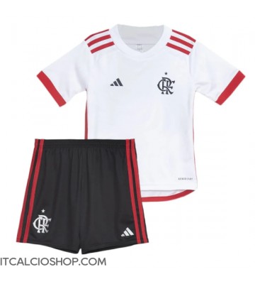Flamengo Seconda Maglia Bambino 2024-25 Manica Corta (+ Pantaloni corti)